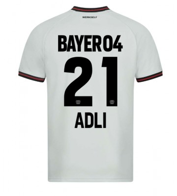 Bayer Leverkusen Amine Adli #21 Segunda Equipación 2023-24 Manga Corta